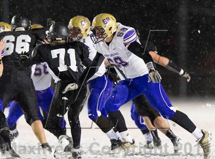 Thumbnail 2 in Homer-Center vs. Bishop Guilfoyle (PIAA Class A 1st Round) photogallery.