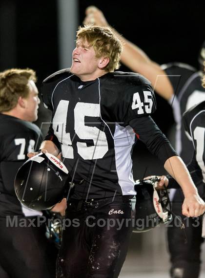 Thumbnail 3 in Homer-Center vs. Bishop Guilfoyle (PIAA Class A 1st Round) photogallery.