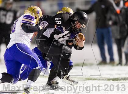 Thumbnail 2 in Homer-Center vs. Bishop Guilfoyle (PIAA Class A 1st Round) photogallery.