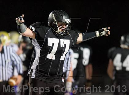 Thumbnail 3 in Homer-Center vs. Bishop Guilfoyle (PIAA Class A 1st Round) photogallery.
