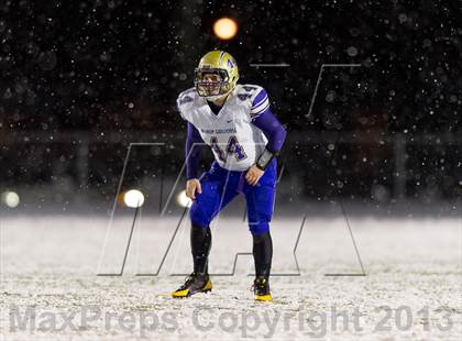 Thumbnail 3 in Homer-Center vs. Bishop Guilfoyle (PIAA Class A 1st Round) photogallery.