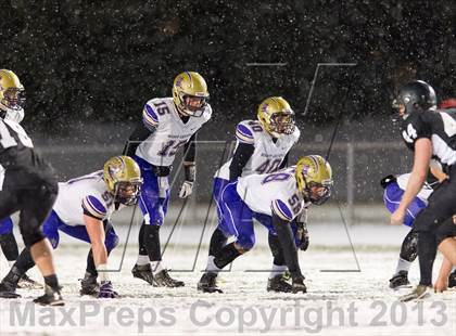 Thumbnail 3 in Homer-Center vs. Bishop Guilfoyle (PIAA Class A 1st Round) photogallery.