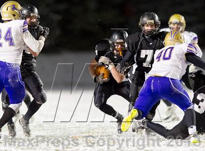 Thumbnail 2 in Homer-Center vs. Bishop Guilfoyle (PIAA Class A 1st Round) photogallery.