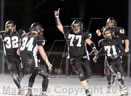 Thumbnail 2 in Homer-Center vs. Bishop Guilfoyle (PIAA Class A 1st Round) photogallery.
