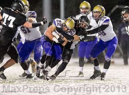 Thumbnail 1 in Homer-Center vs. Bishop Guilfoyle (PIAA Class A 1st Round) photogallery.