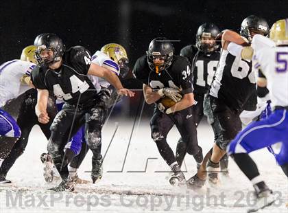 Thumbnail 2 in Homer-Center vs. Bishop Guilfoyle (PIAA Class A 1st Round) photogallery.
