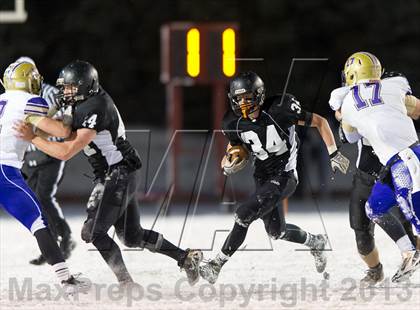 Thumbnail 3 in Homer-Center vs. Bishop Guilfoyle (PIAA Class A 1st Round) photogallery.