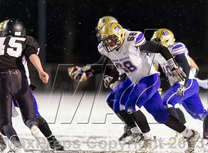 Thumbnail 3 in Homer-Center vs. Bishop Guilfoyle (PIAA Class A 1st Round) photogallery.