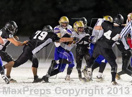 Thumbnail 2 in Homer-Center vs. Bishop Guilfoyle (PIAA Class A 1st Round) photogallery.