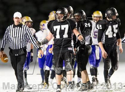 Thumbnail 2 in Homer-Center vs. Bishop Guilfoyle (PIAA Class A 1st Round) photogallery.