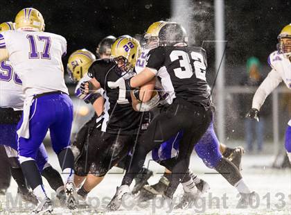 Thumbnail 3 in Homer-Center vs. Bishop Guilfoyle (PIAA Class A 1st Round) photogallery.