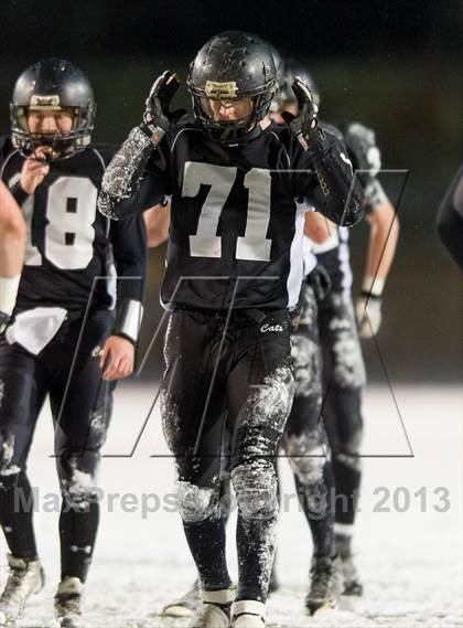 Thumbnail 2 in Homer-Center vs. Bishop Guilfoyle (PIAA Class A 1st Round) photogallery.