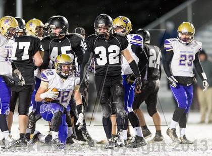 Thumbnail 1 in Homer-Center vs. Bishop Guilfoyle (PIAA Class A 1st Round) photogallery.