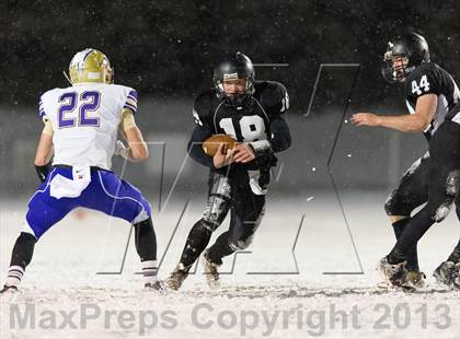 Thumbnail 3 in Homer-Center vs. Bishop Guilfoyle (PIAA Class A 1st Round) photogallery.