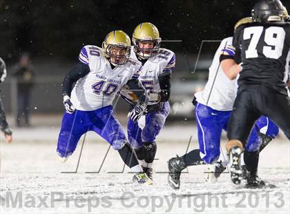 Thumbnail 1 in Homer-Center vs. Bishop Guilfoyle (PIAA Class A 1st Round) photogallery.