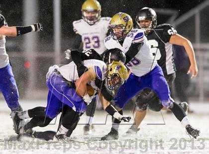 Thumbnail 2 in Homer-Center vs. Bishop Guilfoyle (PIAA Class A 1st Round) photogallery.