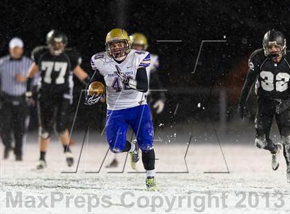 Thumbnail 1 in Homer-Center vs. Bishop Guilfoyle (PIAA Class A 1st Round) photogallery.