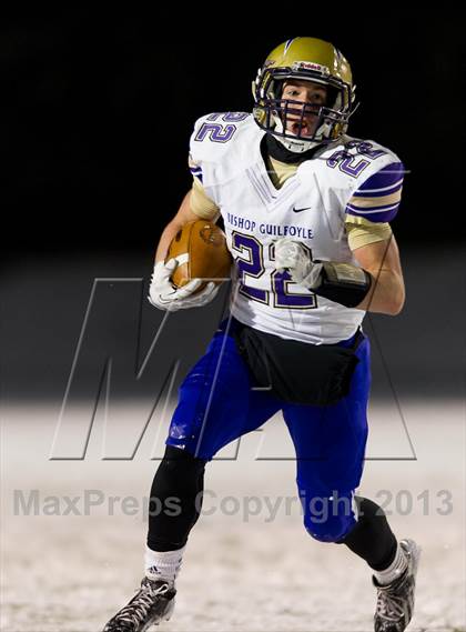 Thumbnail 1 in Homer-Center vs. Bishop Guilfoyle (PIAA Class A 1st Round) photogallery.