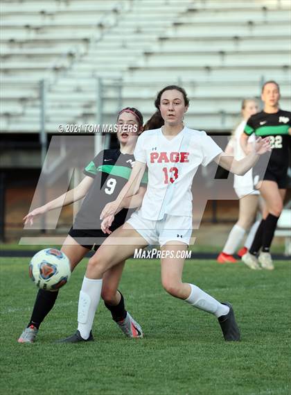 Thumbnail 1 in Page @ Myers Park (NCHSAA 4A West Regional Championship) photogallery.