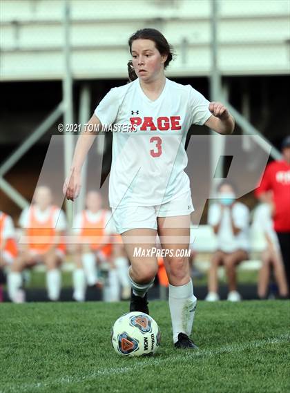 Thumbnail 3 in Page @ Myers Park (NCHSAA 4A West Regional Championship) photogallery.