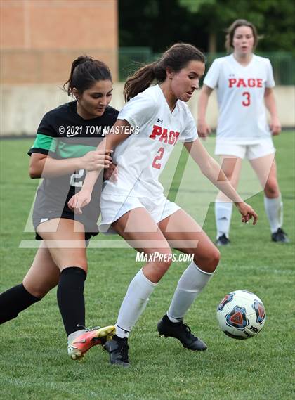 Thumbnail 2 in Page @ Myers Park (NCHSAA 4A West Regional Championship) photogallery.