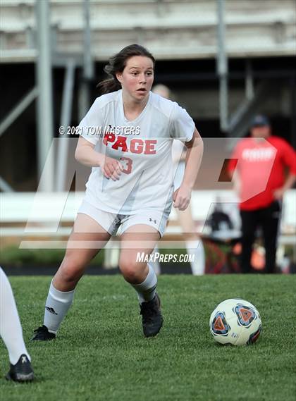 Thumbnail 1 in Page @ Myers Park (NCHSAA 4A West Regional Championship) photogallery.