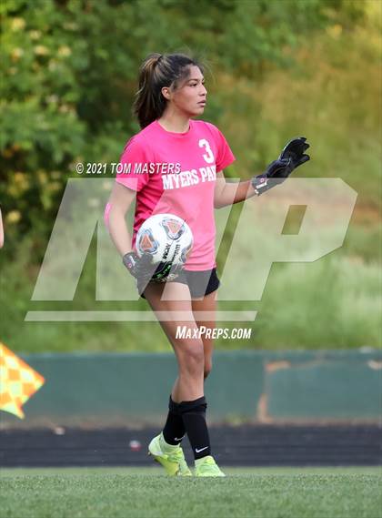 Thumbnail 1 in Page @ Myers Park (NCHSAA 4A West Regional Championship) photogallery.