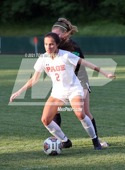 Thumbnail 3 in Page @ Myers Park (NCHSAA 4A West Regional Championship) photogallery.