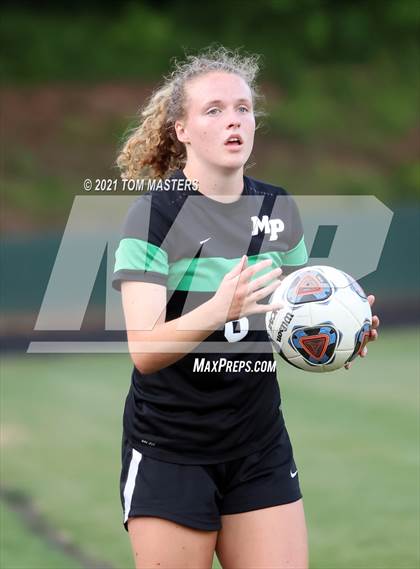 Thumbnail 1 in Page @ Myers Park (NCHSAA 4A West Regional Championship) photogallery.