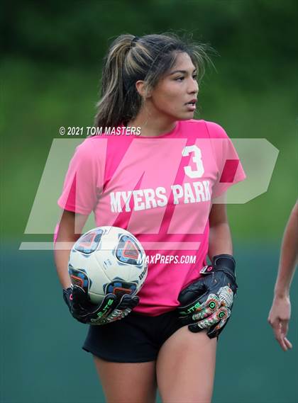 Thumbnail 1 in Page @ Myers Park (NCHSAA 4A West Regional Championship) photogallery.