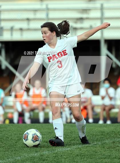 Thumbnail 2 in Page @ Myers Park (NCHSAA 4A West Regional Championship) photogallery.