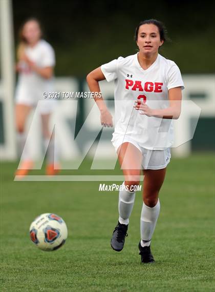 Thumbnail 1 in Page @ Myers Park (NCHSAA 4A West Regional Championship) photogallery.