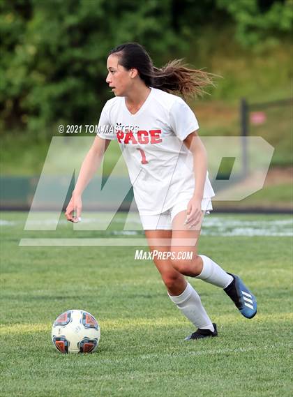 Thumbnail 3 in Page @ Myers Park (NCHSAA 4A West Regional Championship) photogallery.