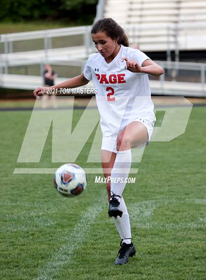 Thumbnail 3 in Page @ Myers Park (NCHSAA 4A West Regional Championship) photogallery.