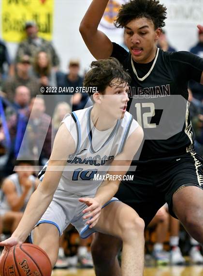 Thumbnail 3 in Salesian College Preparatory vs. Clovis North (Gridley Invitational) photogallery.
