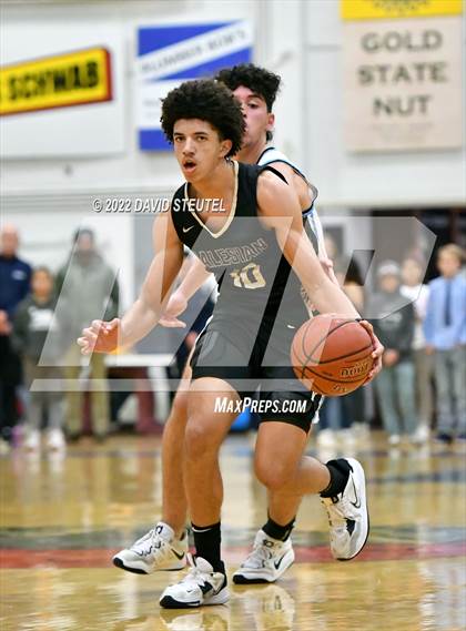 Thumbnail 2 in Salesian College Preparatory vs. Clovis North (Gridley Invitational) photogallery.