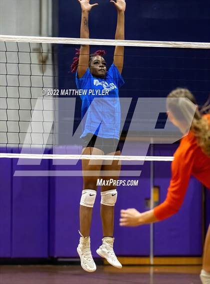 Thumbnail 3 in South View vs Triton (Jack Britt's 19th Annual Volleyball Jamboree)(scrimmage) photogallery.