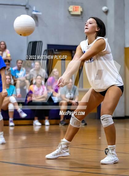 Thumbnail 3 in South View vs Triton (Jack Britt's 19th Annual Volleyball Jamboree)(scrimmage) photogallery.