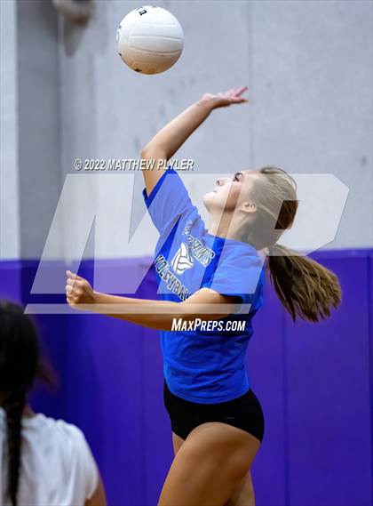 Thumbnail 2 in South View vs Triton (Jack Britt's 19th Annual Volleyball Jamboree)(scrimmage) photogallery.