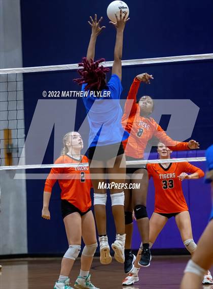 Thumbnail 2 in South View vs Triton (Jack Britt's 19th Annual Volleyball Jamboree)(scrimmage) photogallery.