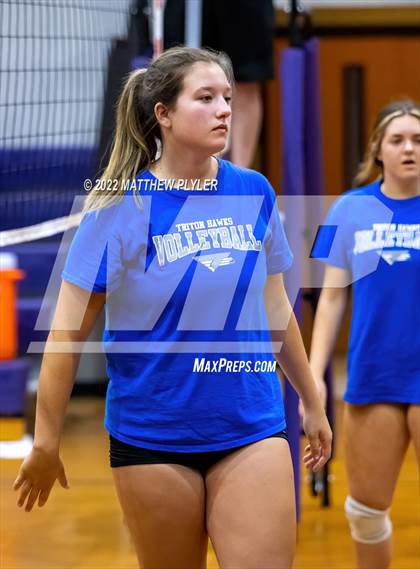 Thumbnail 1 in South View vs Triton (Jack Britt's 19th Annual Volleyball Jamboree)(scrimmage) photogallery.