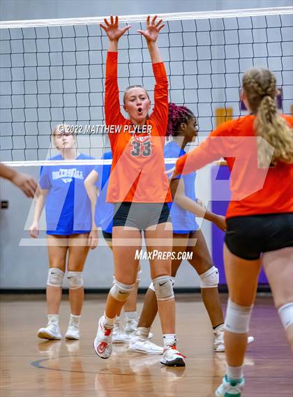 Thumbnail 3 in South View vs Triton (Jack Britt's 19th Annual Volleyball Jamboree)(scrimmage) photogallery.