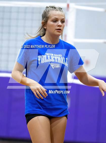 Thumbnail 3 in South View vs Triton (Jack Britt's 19th Annual Volleyball Jamboree)(scrimmage) photogallery.