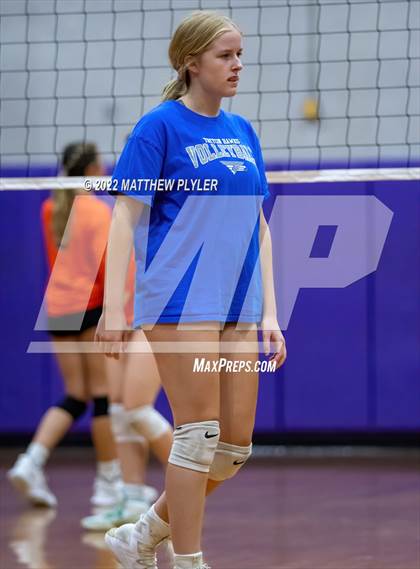 Thumbnail 3 in South View vs Triton (Jack Britt's 19th Annual Volleyball Jamboree)(scrimmage) photogallery.