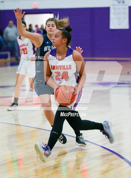 Thumbnail 3 in Danville Girls Basketball (Extending the Season) photogallery.