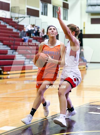 Thumbnail 3 in Danville Girls Basketball (Extending the Season) photogallery.