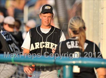 Thumbnail 2 in Archer City vs. Trenton (UIL 1A Region 2 semifinals) photogallery.