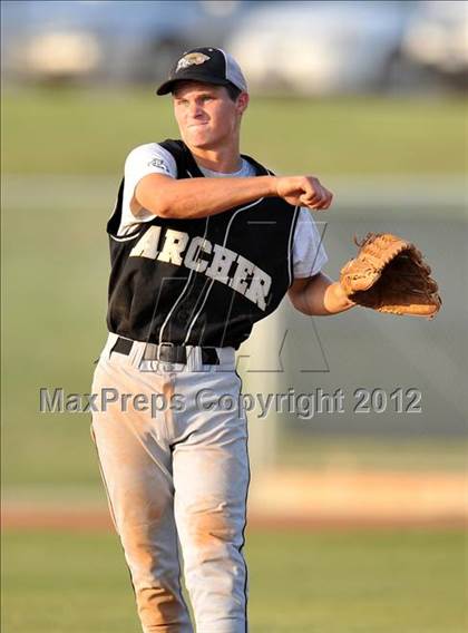 Thumbnail 2 in Archer City vs. Trenton (UIL 1A Region 2 semifinals) photogallery.
