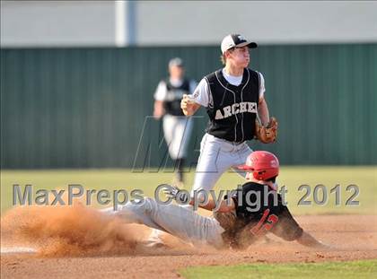 Thumbnail 1 in Archer City vs. Trenton (UIL 1A Region 2 semifinals) photogallery.
