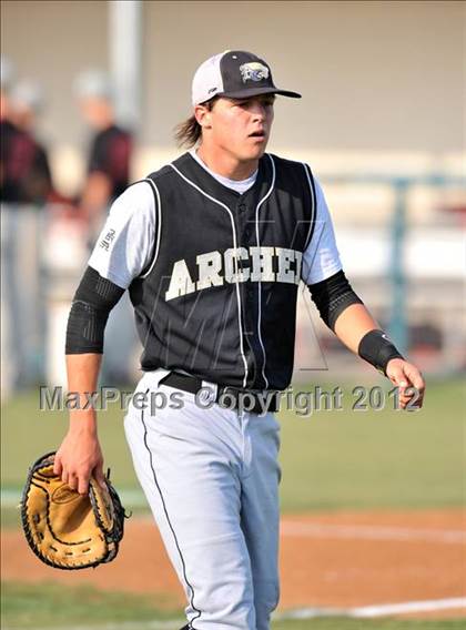 Thumbnail 2 in Archer City vs. Trenton (UIL 1A Region 2 semifinals) photogallery.